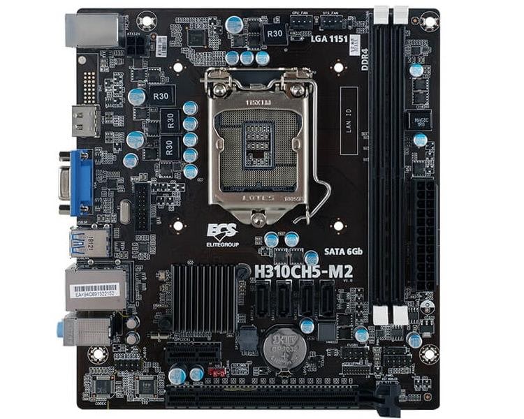 Ecs h310ch5 m2 bios как обновить